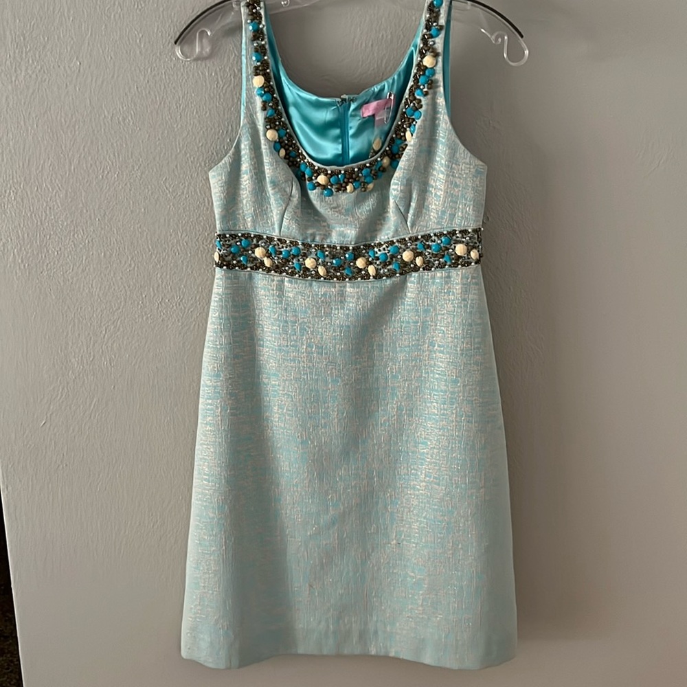 Lilly Pulitzer dress with beading